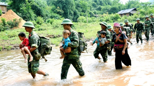 ĐẢNG VIÊN QUÂN ĐỘI NHÂN ĐÔI TRÁCH NHIỆM NÊU GƯƠNG