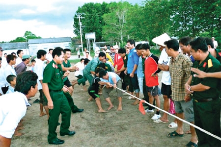 Tình quân dân nơi cuối trờiTổ quốc