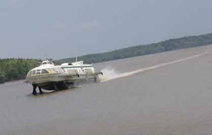 Tàu cánh ngầm cao tốc nối Vũng Tàu với thành phố qua nẻo Cần Giờ