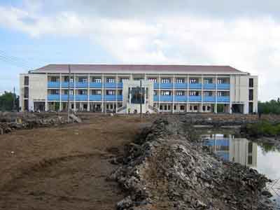 Ngôi trường mới khang trang vùng Đất Mũi, Cà Mau