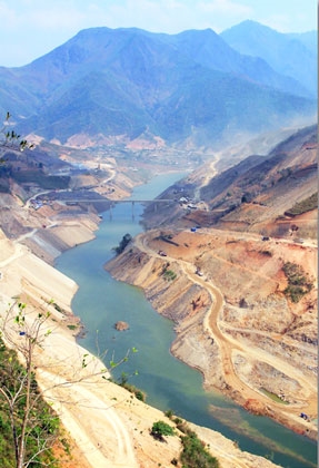 Công trình thủy điện Bản Chát-Huổi Quảng (Than Uyên)