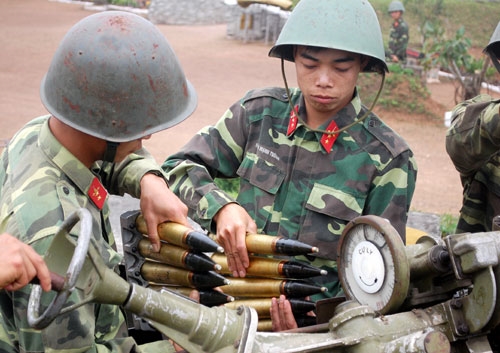 Trong những ngày Tết, lực lượng phòng không của Quân đoàn 1 luôn ở tư thế SSCĐ cao.