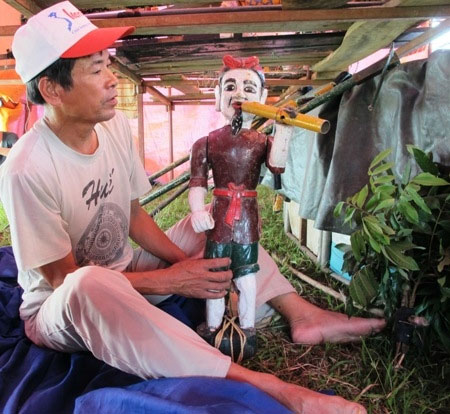 Về Đào Thục xem múa rối nước