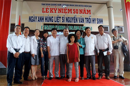 Kỷ niệm 50 năm ngày Anh hùng liệt sĩ Nguyễn Văn Trỗi hy sinh