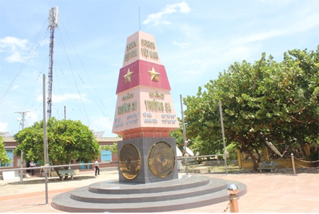 Mốc chủ quyền Trường Sa