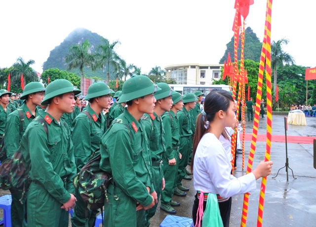 Chất lượng tuyển quân của huyện Cao Phong nói riêng,tỉnh Hòa BÌnh nói chung ngày càng được nâng cao.